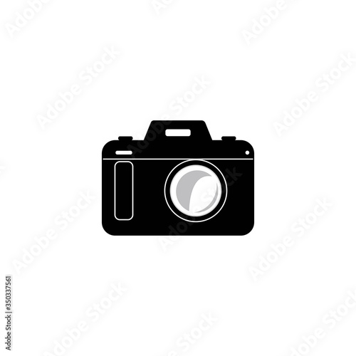 camera logo icon vector