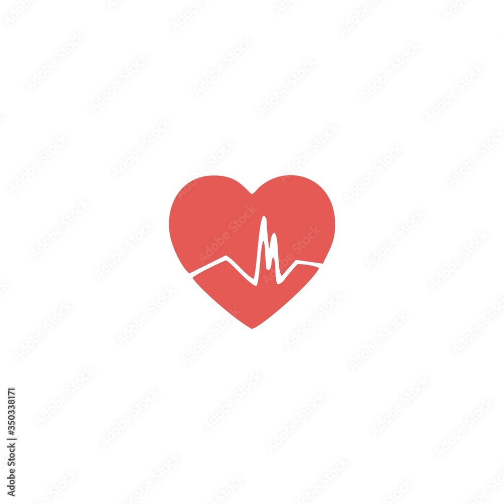 Medical heart logo