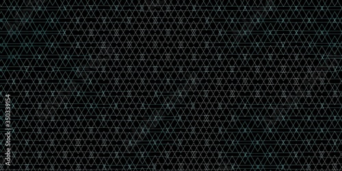 Wallpaper Mural Dark BLUE vector pattern with polygonal style. Modern abstract illustration with colorful triangles. Pattern for websites. Torontodigital.ca