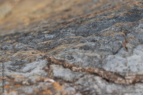 close up of grey rock 