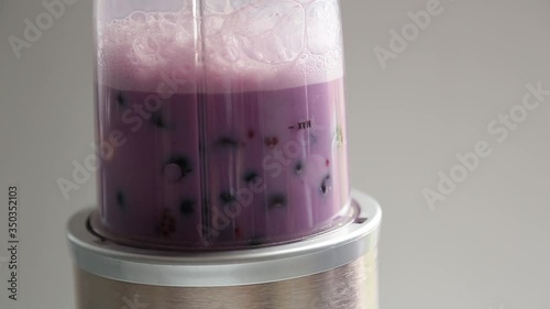 Smoothie preparation 4k video