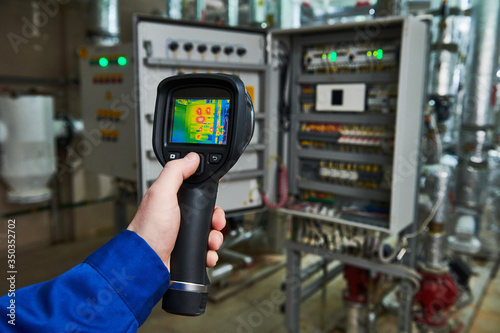 thermal imaging inspection of electrical equipment photo