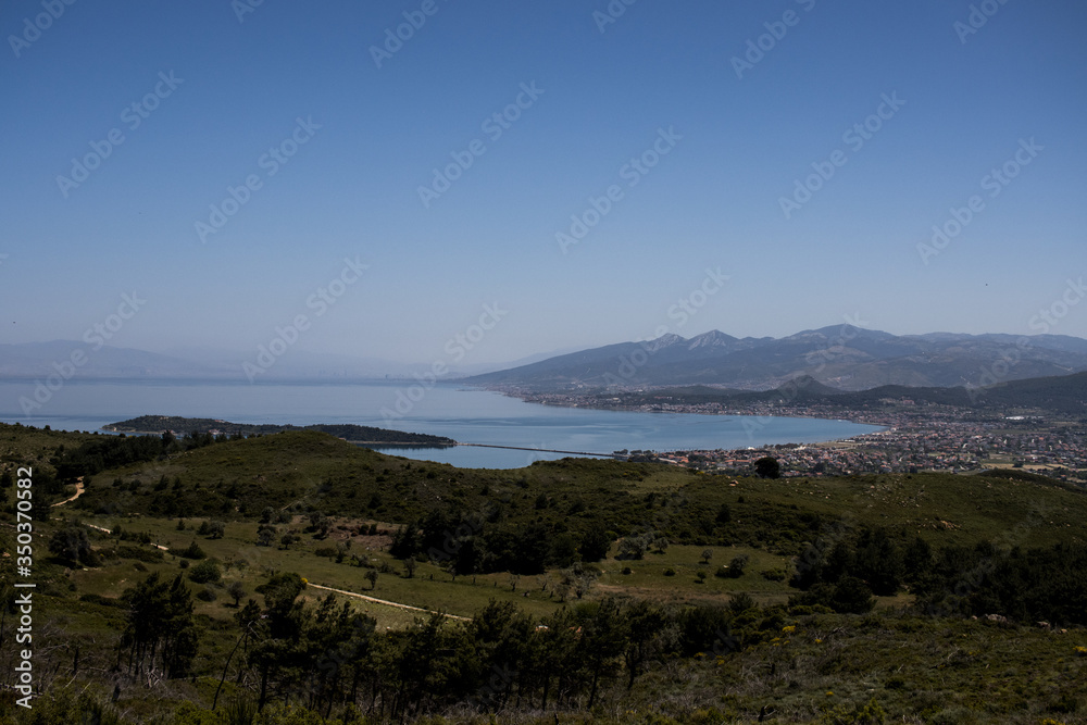 iskele-karantina/ Urla / Izmir / Turkey, MAY 11, 2020, Views from  small sea town