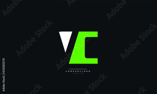 Letter VC Logo Alphabet Design Icon Vector Symbol