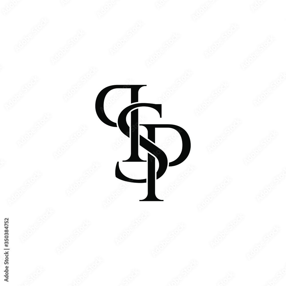 psp letter original monogram logo design Stock Vector | Adobe Stock