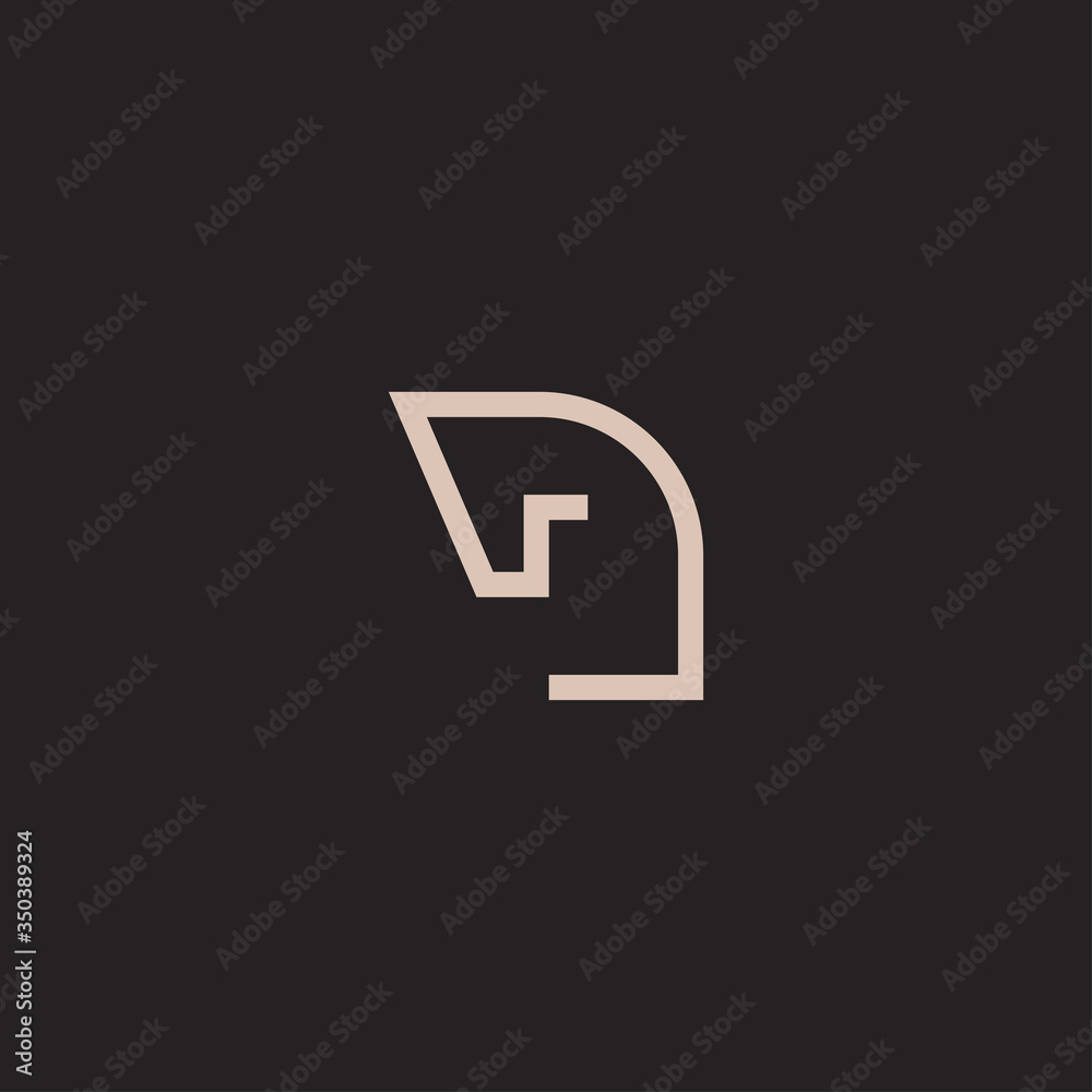 Horse logo template vector concept Horse logo template vector concept