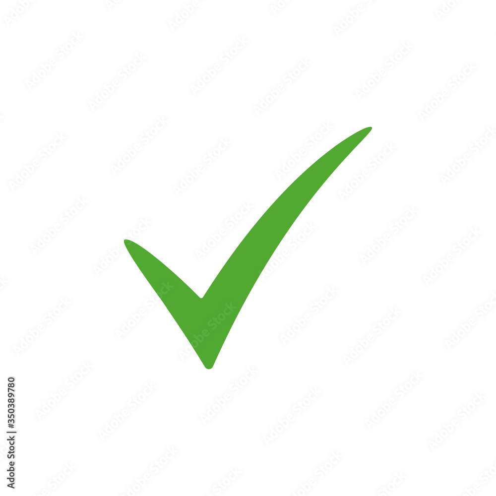 Check mark icon vector design Check mark icon vector design