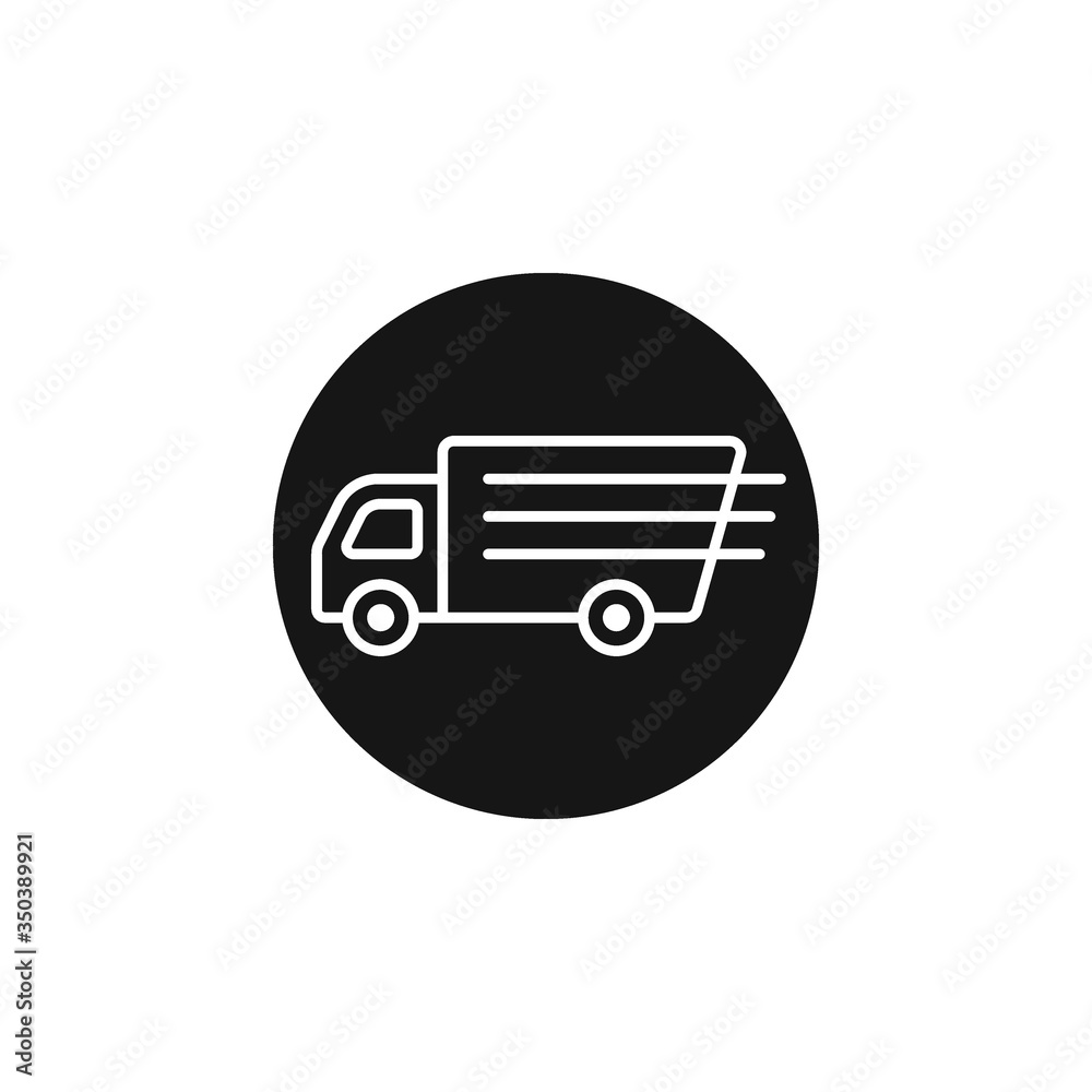 Truck icon vector design. delivery service symbol. Truck icon vector design. delivery service symbol.