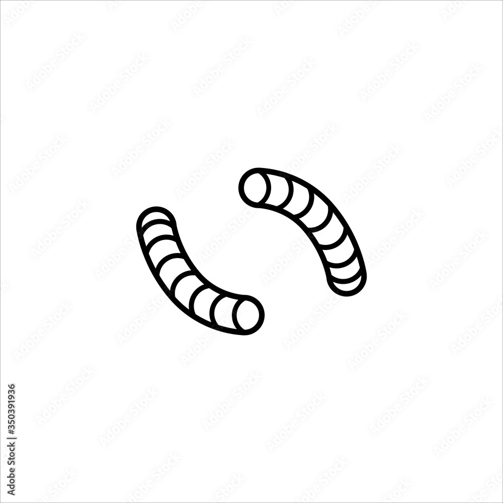 virus and bacteria icon flat vector logo design trendy virus and bacteria icon flat vector logo design trendy