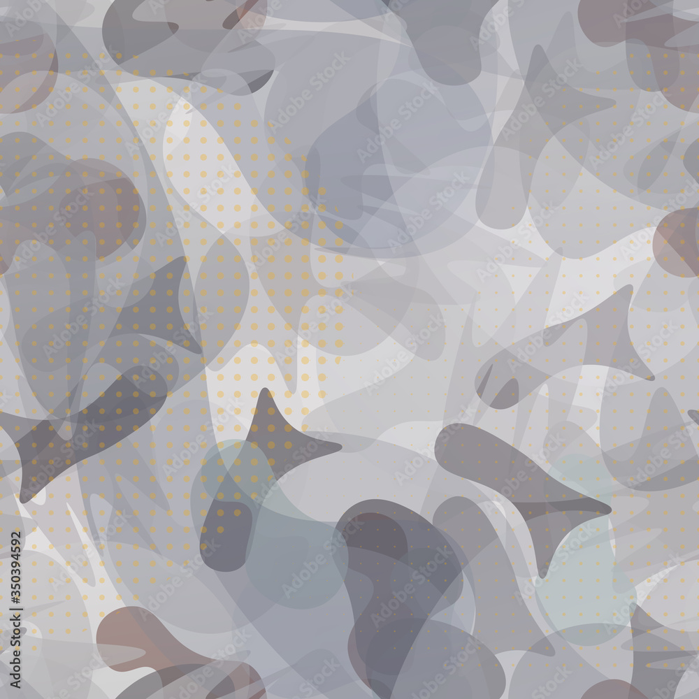 Obraz premium Camouflage Seamless Pattern. Summer Camouflage 