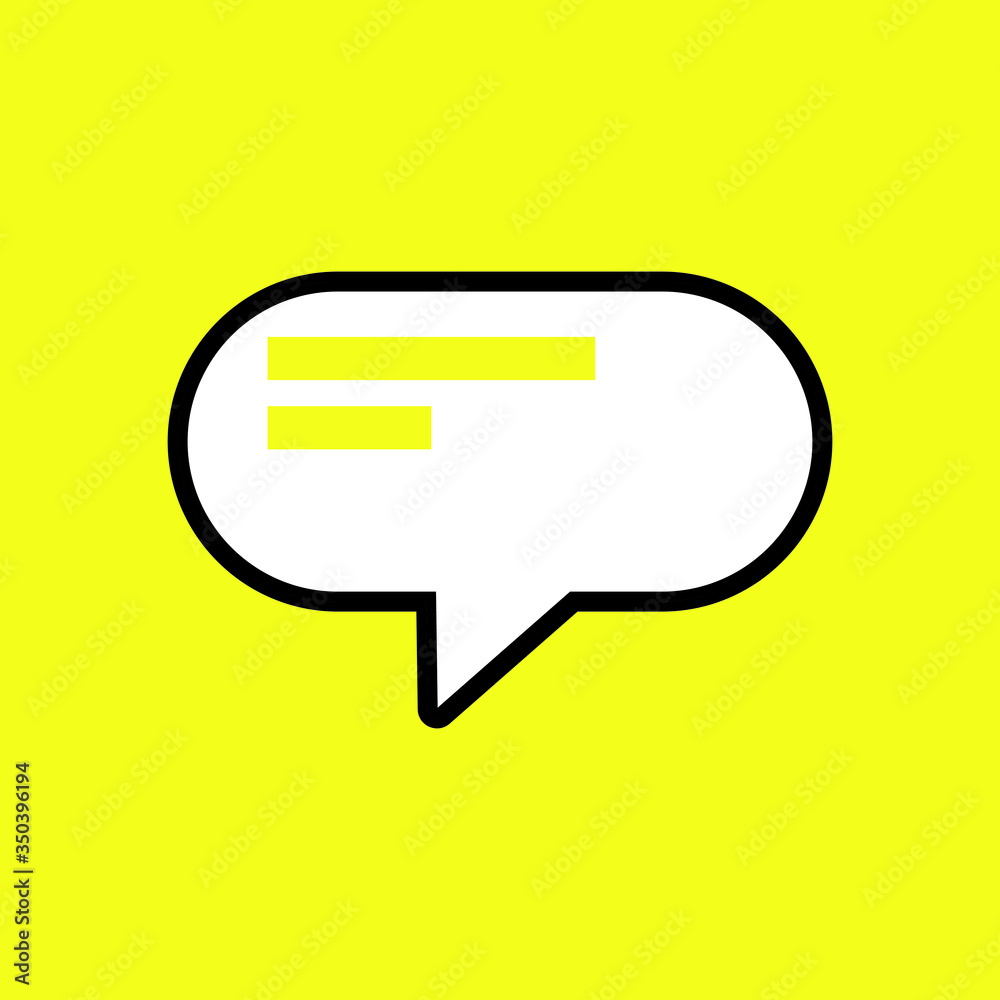 Speech Bubble Icon for Graphic Design Projects Speech Bubble Icon for Graphic Design Projects