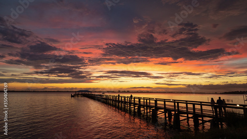 Sunset over the Indian River