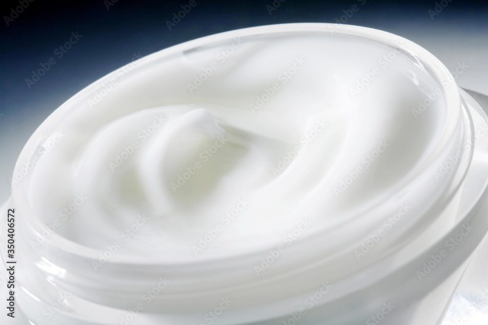 Close up of a jar of cream Close up of a jar of cream