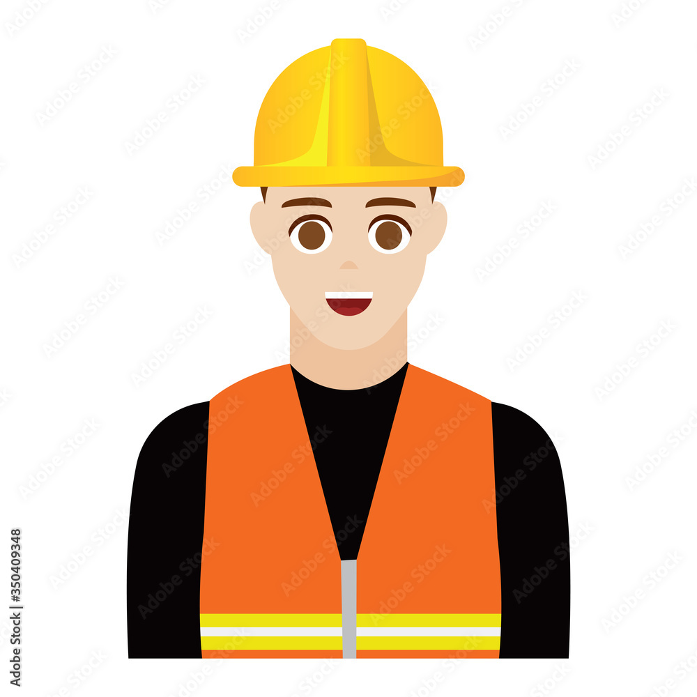 Isoalted engineer cartoon Isoalted engineer cartoon