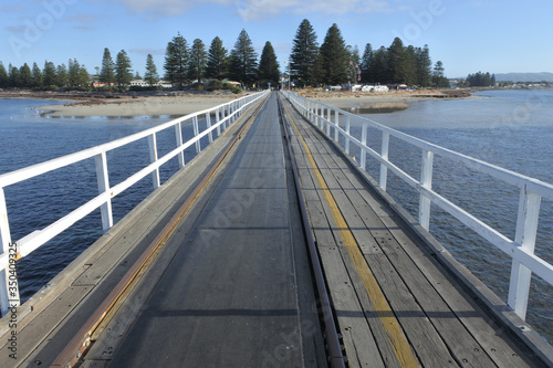 The Causeway Victor Harbor town in South Australia State Australia photo