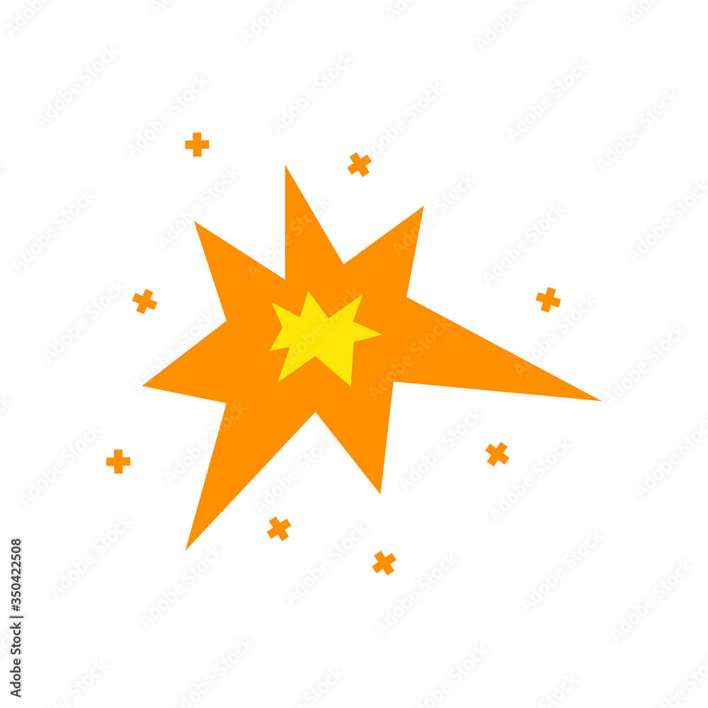 The best explosion icon, illustration vector. Suitable for many purposes. The best explosion icon, illustration vector. Suitable for many purposes.