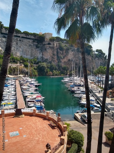 Port in Monaco 