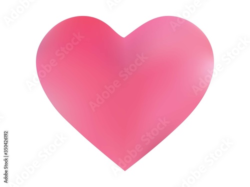Blurred background in the form of a heart.