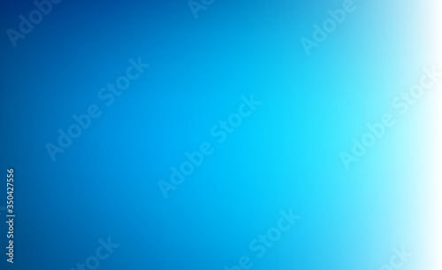 Abstract Blue light blurred background. For Web and Mobile Applications, business infographic and social media, modern decoration, art illustration template design.
