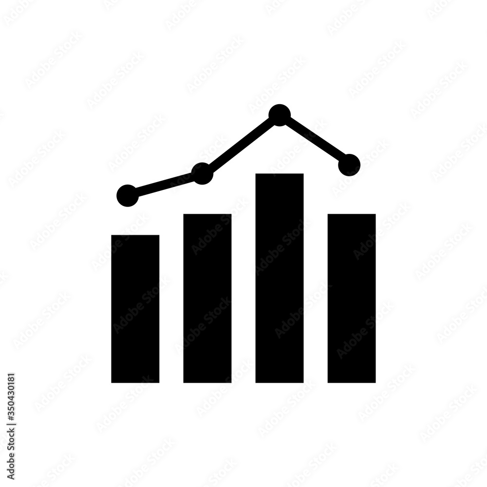Infographic icons in a trendy flat design Infographic icons in a trendy flat design