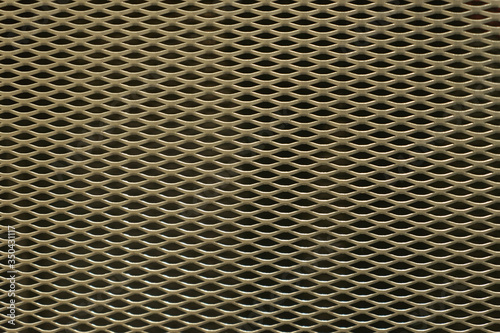 Metal grid. Steel grating. Background.