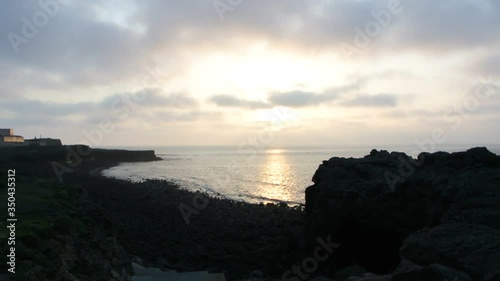 sunset over the sea 
Penghu