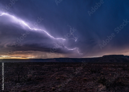 Lightning Storms on the Great Plains During Springtime