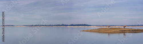 Panorama of Lake Folsom and Shoreline © Lisa
