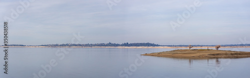 Panorama of Lake Folsom and Shoreline © Lisa