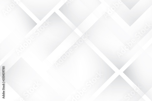 Abstract geometric white and gray color background.  Vector, illustration. © BK_graphic
