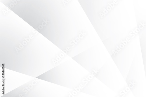 Abstract geometric white and gray color background.  Vector, illustration.