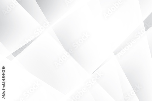 Abstract geometric white and gray color background. Vector, illustration.