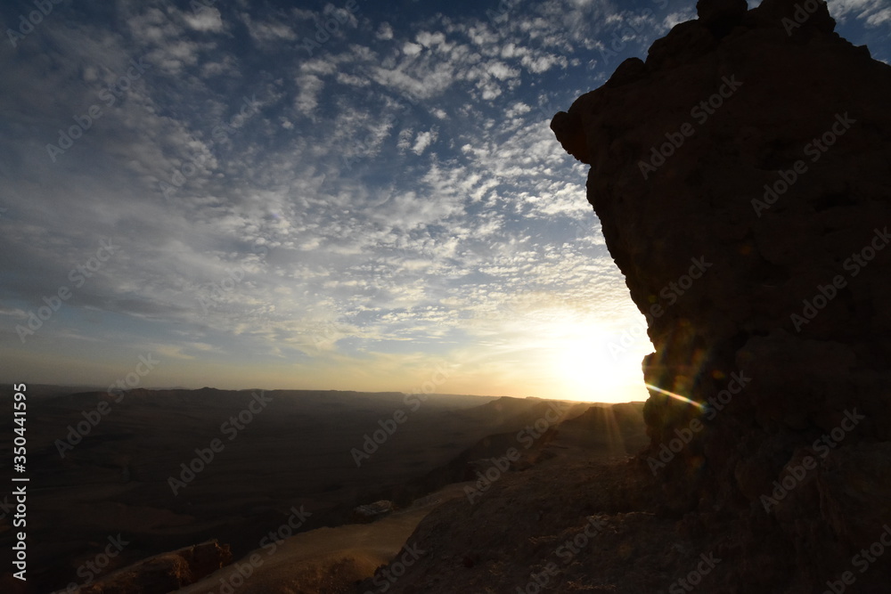 中東随一の自然・風景　ネゲブ砂漠（イスラエル）