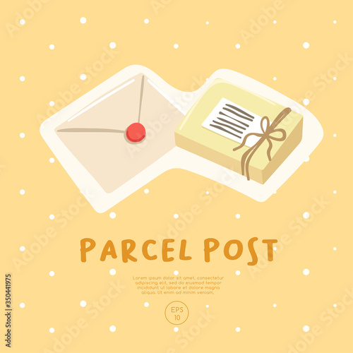 Vocabulary of stuffs : Vector Illustration