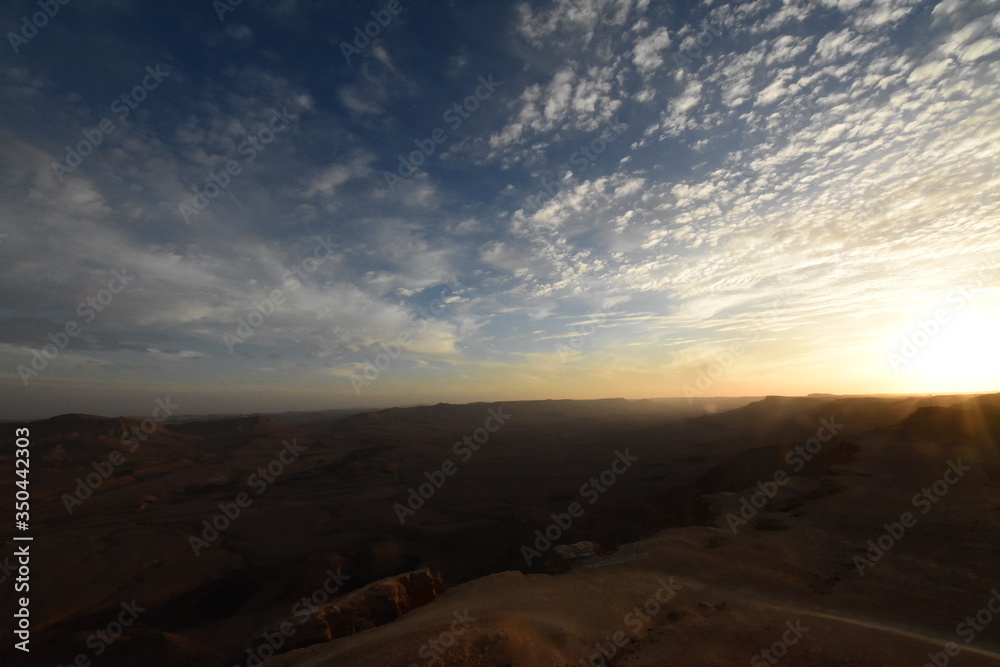 中東随一の自然・風景　ネゲブ砂漠（イスラエル）