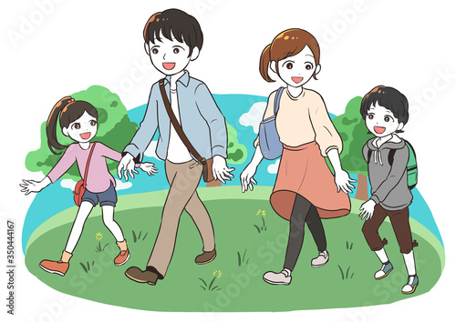 家族でお出かけ(公園)