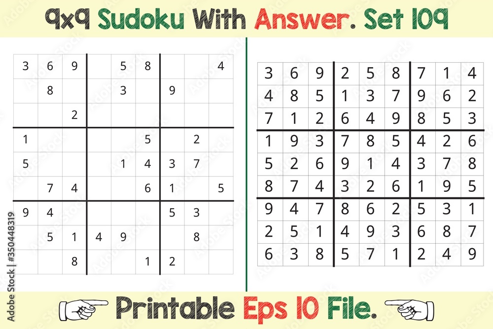 Advance Sudoku Puzzle Games Easy to Hard with Answer Advance Sudoku Puzzle Games Easy to Hard with Answer