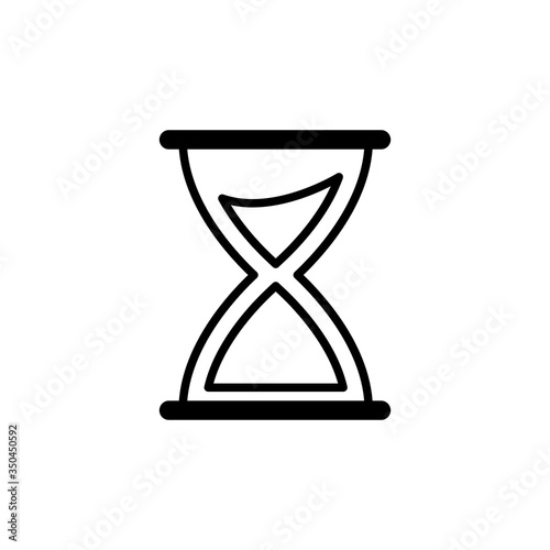 Hourglass Icon Design Vector Template