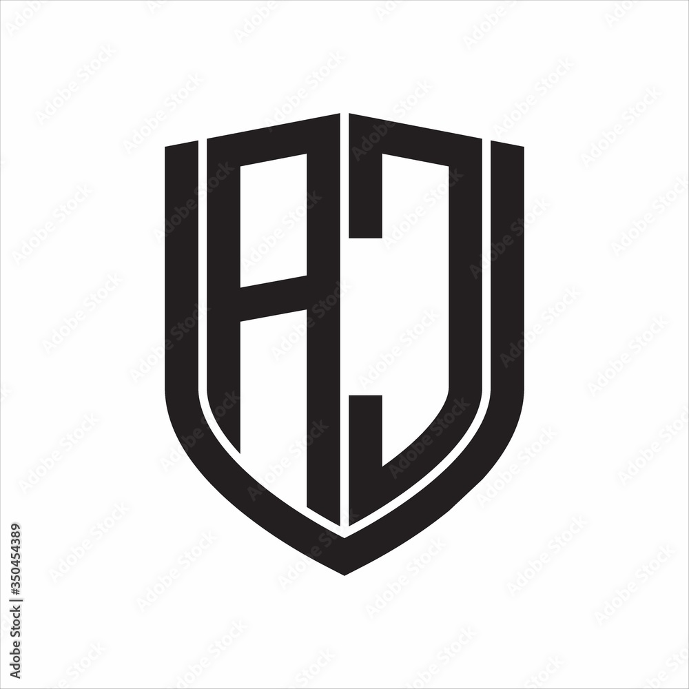 AC Logo monogram with emblem shield design isolated on white background AC Logo monogram with emblem shield design isolated on white background