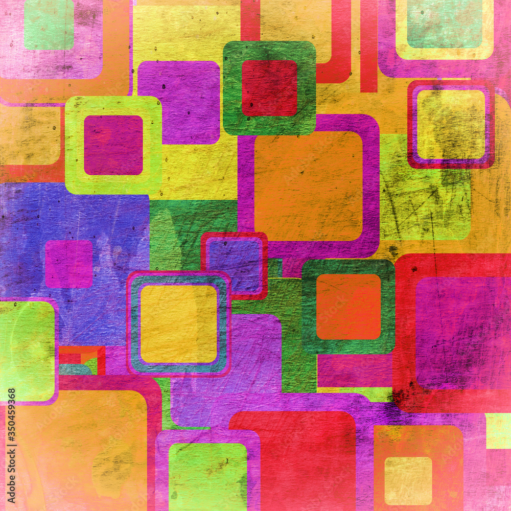squares on the grunge squares on the grunge