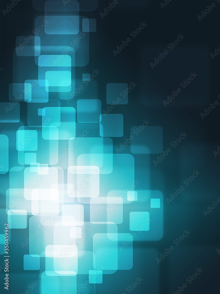 Abstract background with transparent squares. Abstract background with transparent squares.
