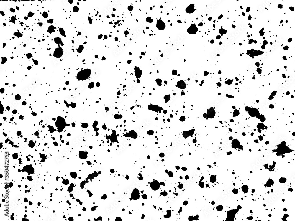 Ink blots Grunge urban background. Texture Vector. Dust overlay distress grain. Black paint splatter, dirty, poster for your design. Ink blots Grunge urban background. Texture Vector. Dust overlay distress grain. Black paint splatter, dirty, poster for your design.
