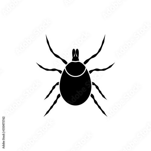 Tick insect icon, vector.
