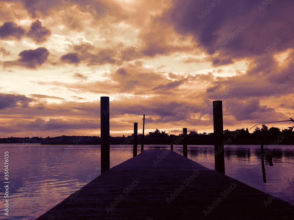 Obraz premium Bootsteg