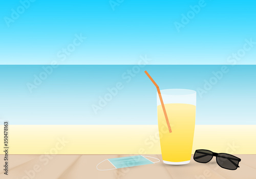 Concepts of taking vacation after coronavirus outbreak