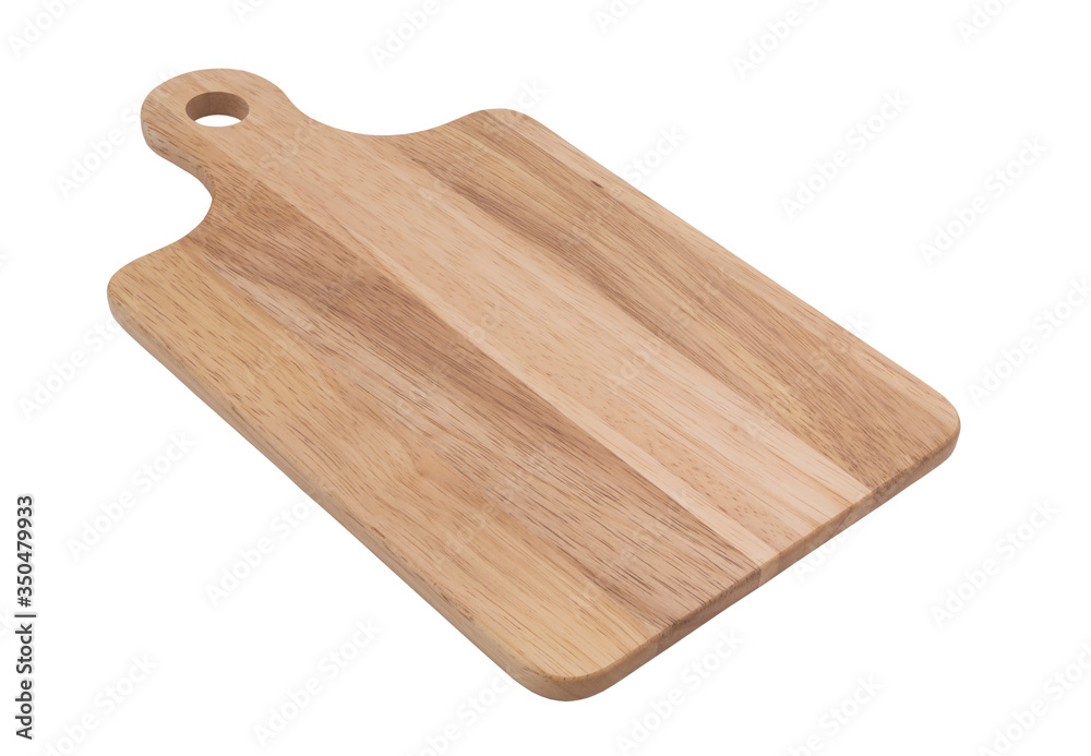 Wooden cutting board isolated on white background Wooden cutting board isolated on white background