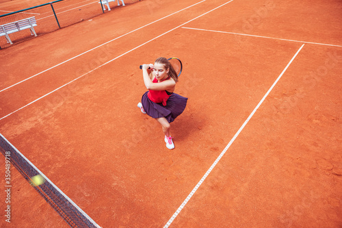 tennis girl © Val Thoermer