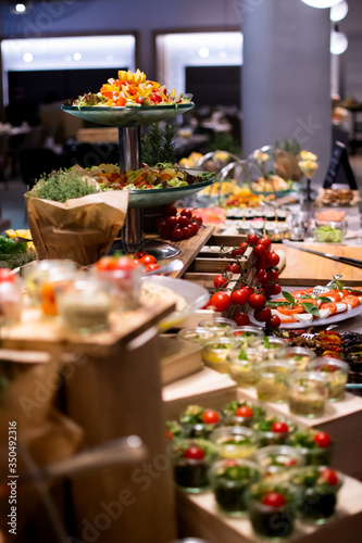 Fresh Food Buffet Brunch Catering Party Sharing