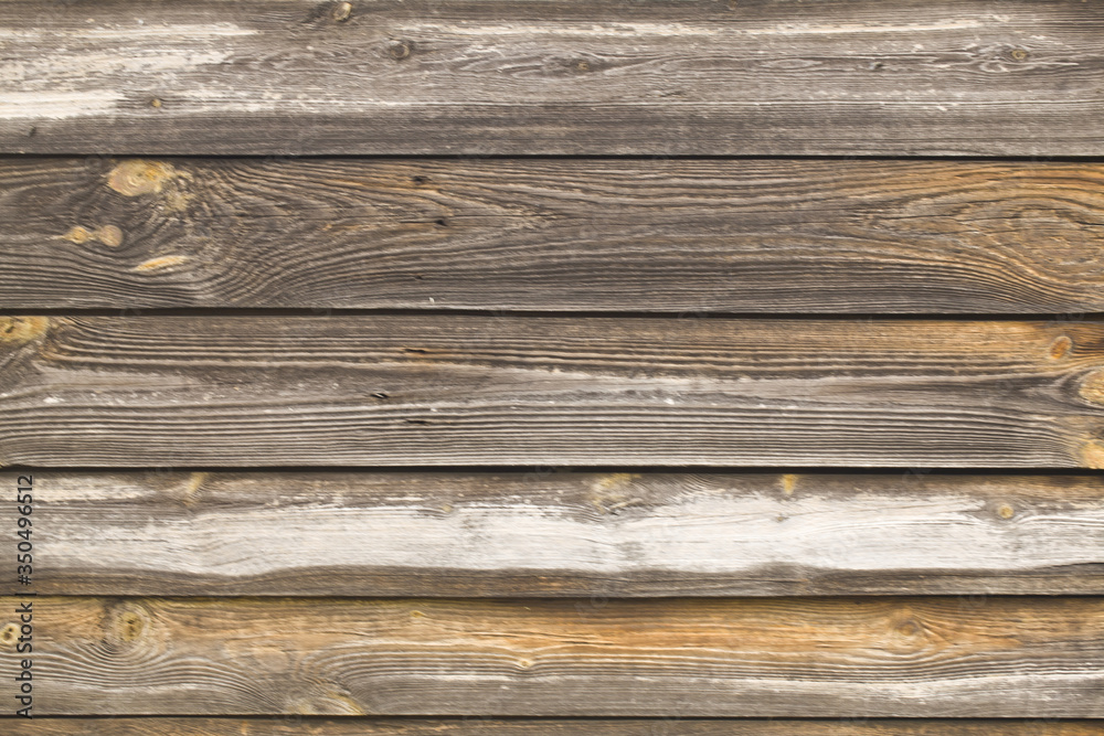Obraz premium Texture with old wooden boards as a background.