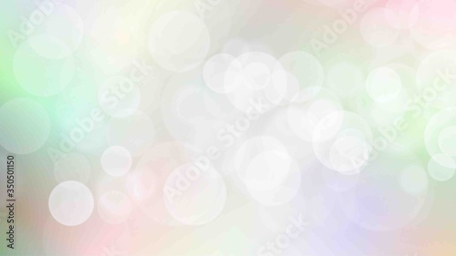 Abstract bokeh light effect background. Colorful gradient blurred and pastel colored. Picture for creative wallpaper or design art work.